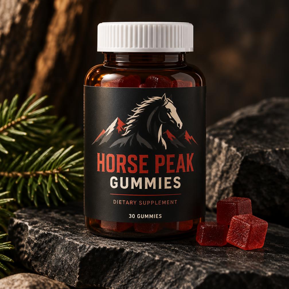 Horse Peak Gummies supplement bottle